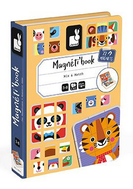 Magnetibook Mix & Match Animaux - Janod